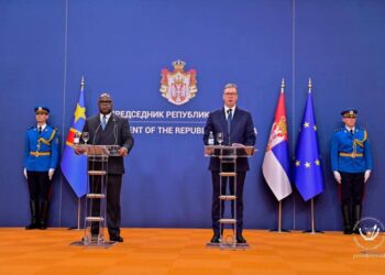 Diplomatie : Félix Tshisekedi et Aleksandar Vučić renforcent la coopération stratégique entre la RDC et la Serbie