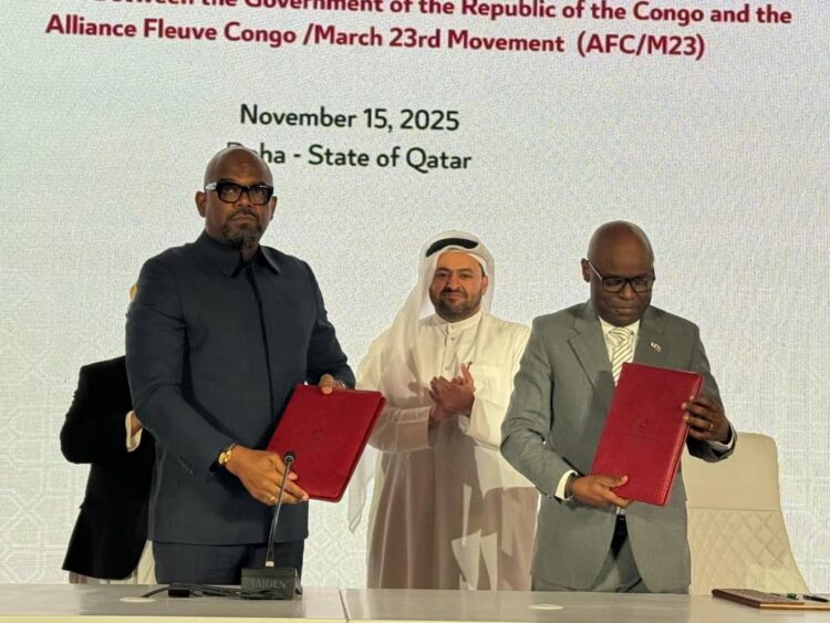 RDC : Signature d’un accord-cadre entre le gouvernement et l’AFC-M23, un pas prudent vers la fin de la guerre