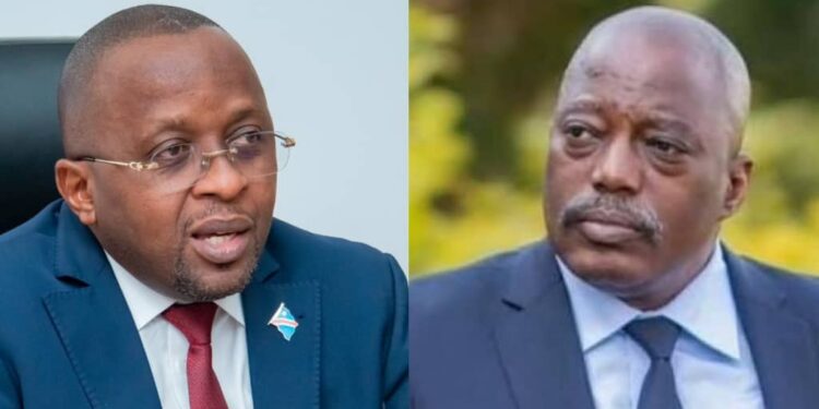 RDC : Le Vice-Premier Ministre de l’Intérieur ordonne la cessation immédiate des activités du mouvement « Sauvons le Congo » de Joseph Kabila