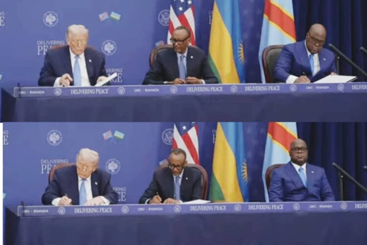 Washington : Tshisekedi et Kagame signent un accord présenté comme un “tournant historique”, malgré une méfiance persistante