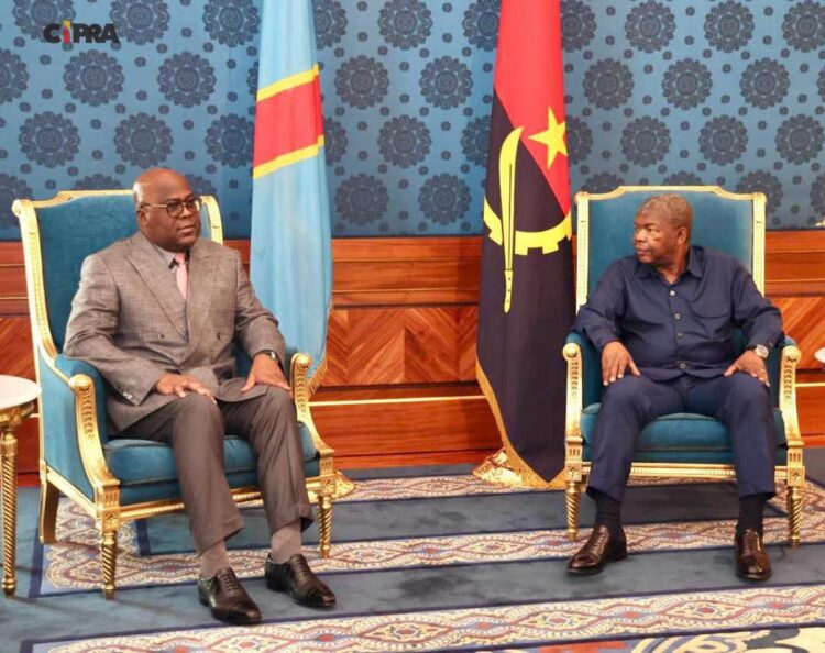 Luanda : Tshisekedi, Lourenço et Gnassingbé penchent sur la consolidation de la paix dans l’Est de la RDC
