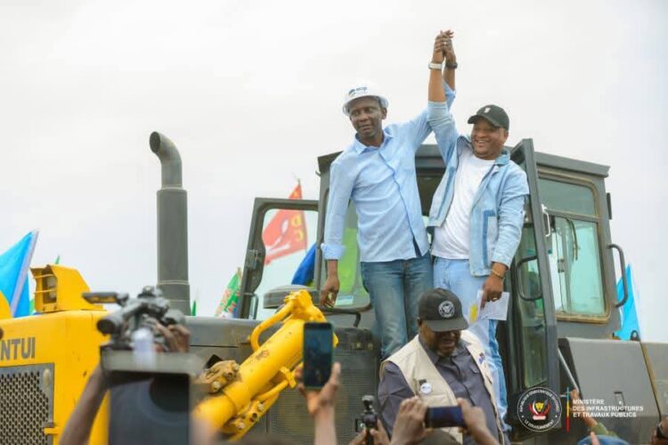 Kwilu : John Banza lance les travaux de la route Batshiamba–Gungu–Kakobola et relance l’espoir du désenclavement de la région