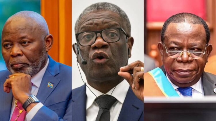 RDC : Denis Mukwege déplore l&rsquo;attitude de Kamerhe et Bahati après leurs démissions, « vous faites honte au peuple et aux ancêtres »