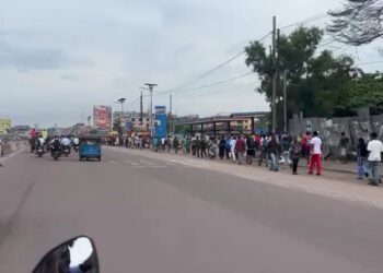 Kinshasa : grève des transporteurs, la circulation fortement perturbée dans la capitale