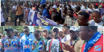 RDC : le parti Congo Espoir de José Mpanda affiche son soutien au changement de la Constitution lors d’une marche à Mbujimayi