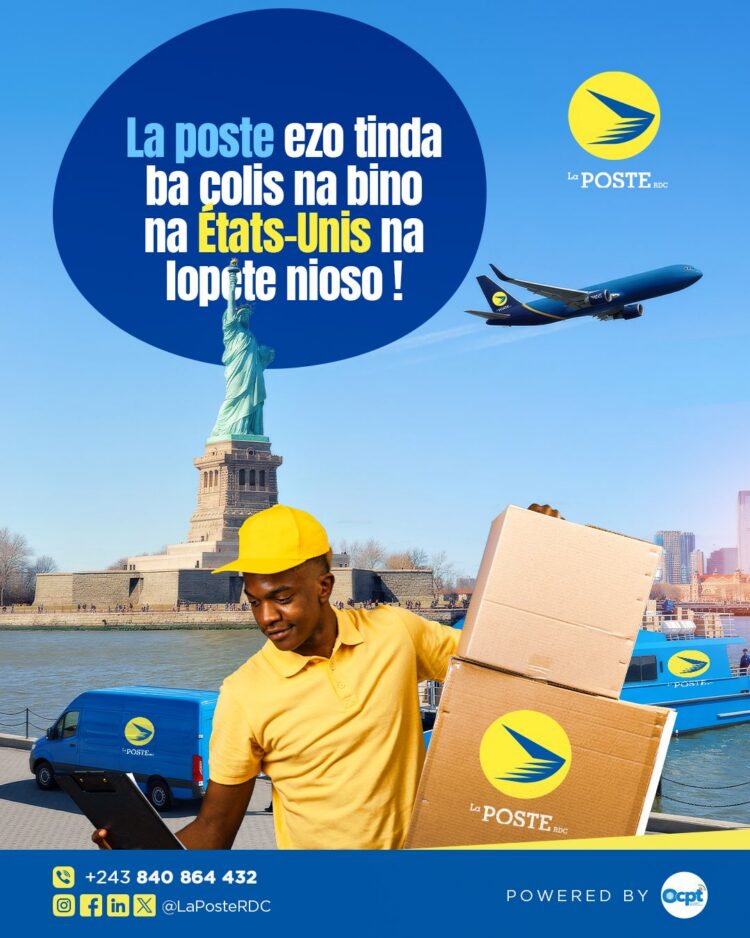 RDC : La poste renaît et entre dans l&rsquo;ère du numérique