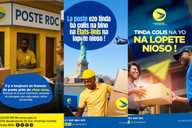 RDC : La poste renaît et entre dans l&rsquo;ère du numérique