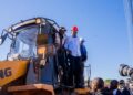 Tanganyika : John Banza Lunda lance la construction de 22 km de route à Kalemie
