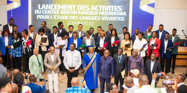 ESU-UOM : Le recteur Apollinaire Cibaka lance le Centre Bertin Makolo Muswaswa pour l’étude des langues vivantes