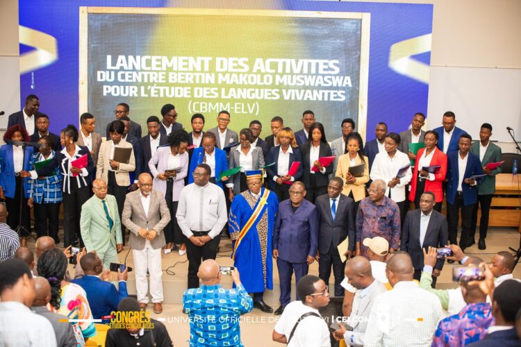ESU-UOM : Le recteur Apollinaire Cibaka lance le Centre Bertin Makolo Muswaswa pour l’étude des langues vivantes