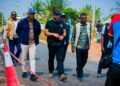 Kasaï Oriental : Tobie Kayumbi salue l’avancement des travaux d’asphaltage de la RN1 sur le tronçon Mbujimayi – Kabeya Kamwanga