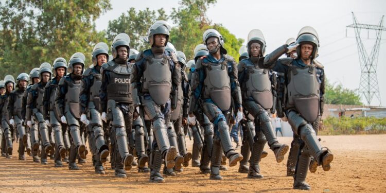 Sécurité : Jacquemain Shabani clôture la formation de 720 nouveaux policiers