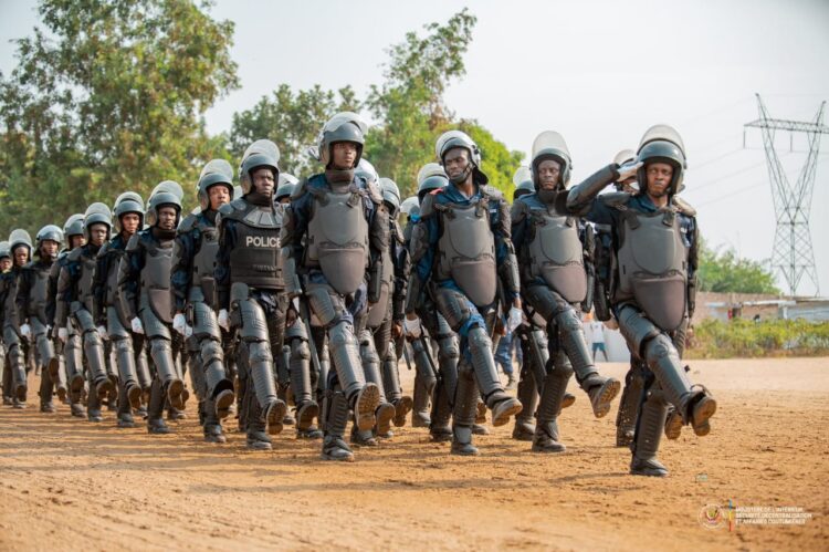 Sécurité : Jacquemain Shabani clôture la formation de 720 nouveaux policiers