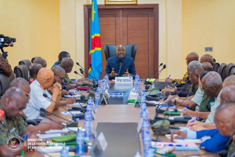Réforme des FARDC : Guy Kabombo lance la modernisation du cadre juridique de l&rsquo;armée
