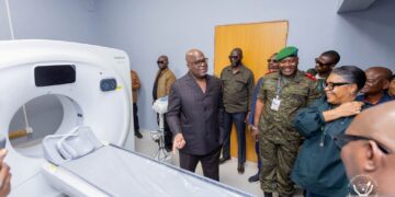 Haut-Lomami | Kaniama-Kasese : Félix Tshisekedi inaugure le Centre hospitalier Maman Denise Nyakeru, un nouvel espoir pour les bâtisseurs et les populations locales