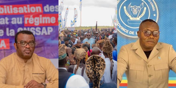 Déstabilisation de la Mongala : une marche des proches de Jean-Pierre Lihau contre le gouverneur Jean Collins Makaka ravive les tensions politiques à Bumba