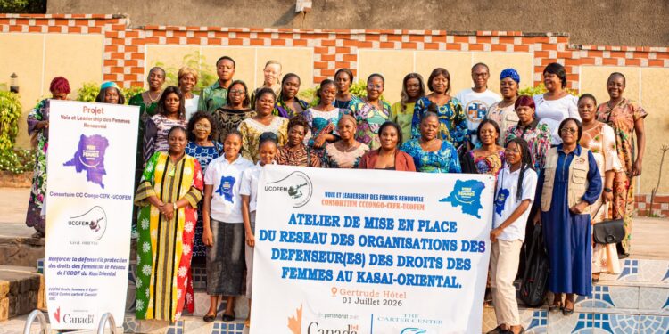 Kasaï-Oriental : les organisations féminines se dotent d’un réseau provincial pour renforcer la défense des droits des femmes