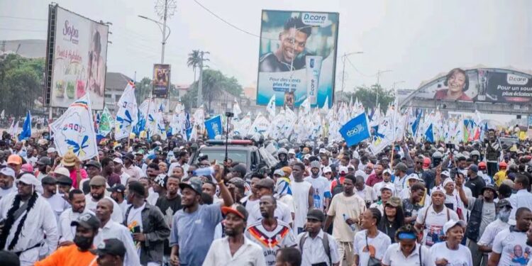 RDC : mobilisée dans les rues ce mardi, l’UDPS demande à Félix Tshisekedi de changer la Constitution