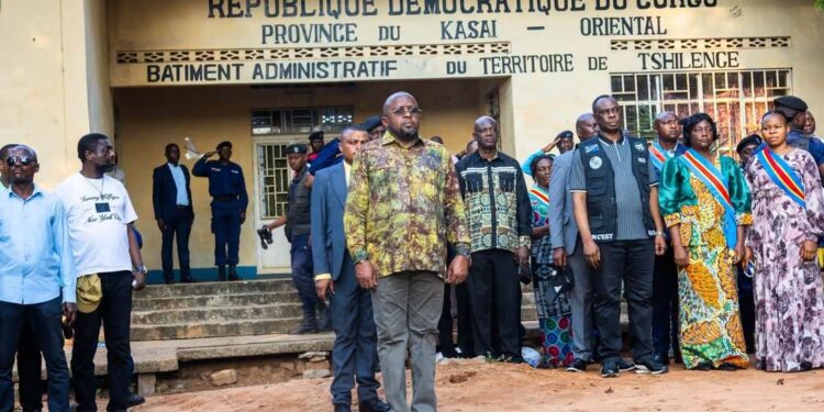 Gouvernance sécuritaire : Jacquemain Shabani poursuit son itinérance à Tshilenge et Katanda