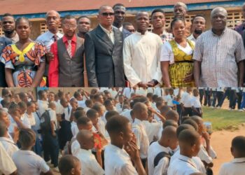 Kabeya Kamuanga : Plus de 350 élèves présents pour la rentrée scolaire à l’Institut Ditekemena