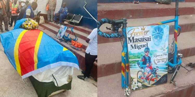 RDC : la dépouille de Miguel Masaïsaï rapatriée à Kinshasa, l’émotion au rendez-vous