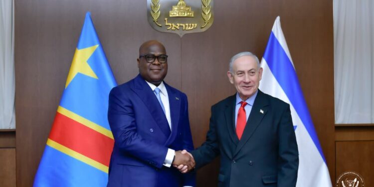 RDC-Israël : Félix Tshisekedi et les dirigeants israéliens renforcent leur partenariat à Jérusalem