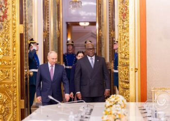 RDC : Félix Tshisekedi sollicite l’appui de la Russie pour le retour de la paix et le renouvellement du mandat de la MONUSCO