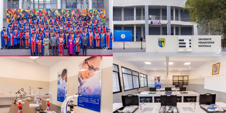 RDC – ESURS : Félix Tshisekedi inaugure de nouvelles infrastructures universitaires à l’UPN