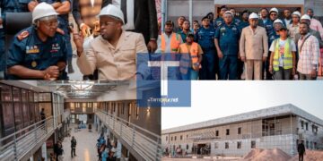 RDC – Réforme de la PNC : le Commissaire divisionnaire Mpiana présente au VPM de l’Intérieur et sécurité l&rsquo;état d’avancement des travaux du siège du Conseil supérieur de la Police